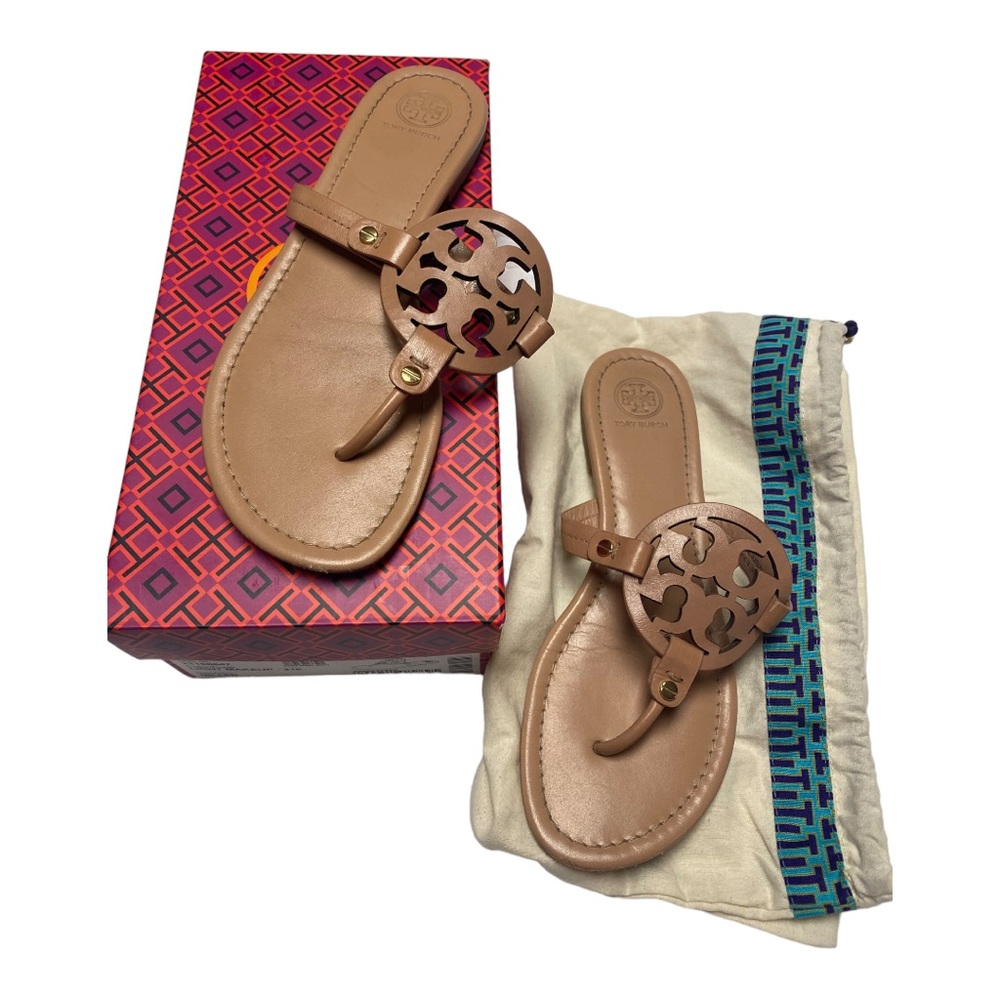 Tory Burch Miller Sandals w/ Box and Bag size 9.5